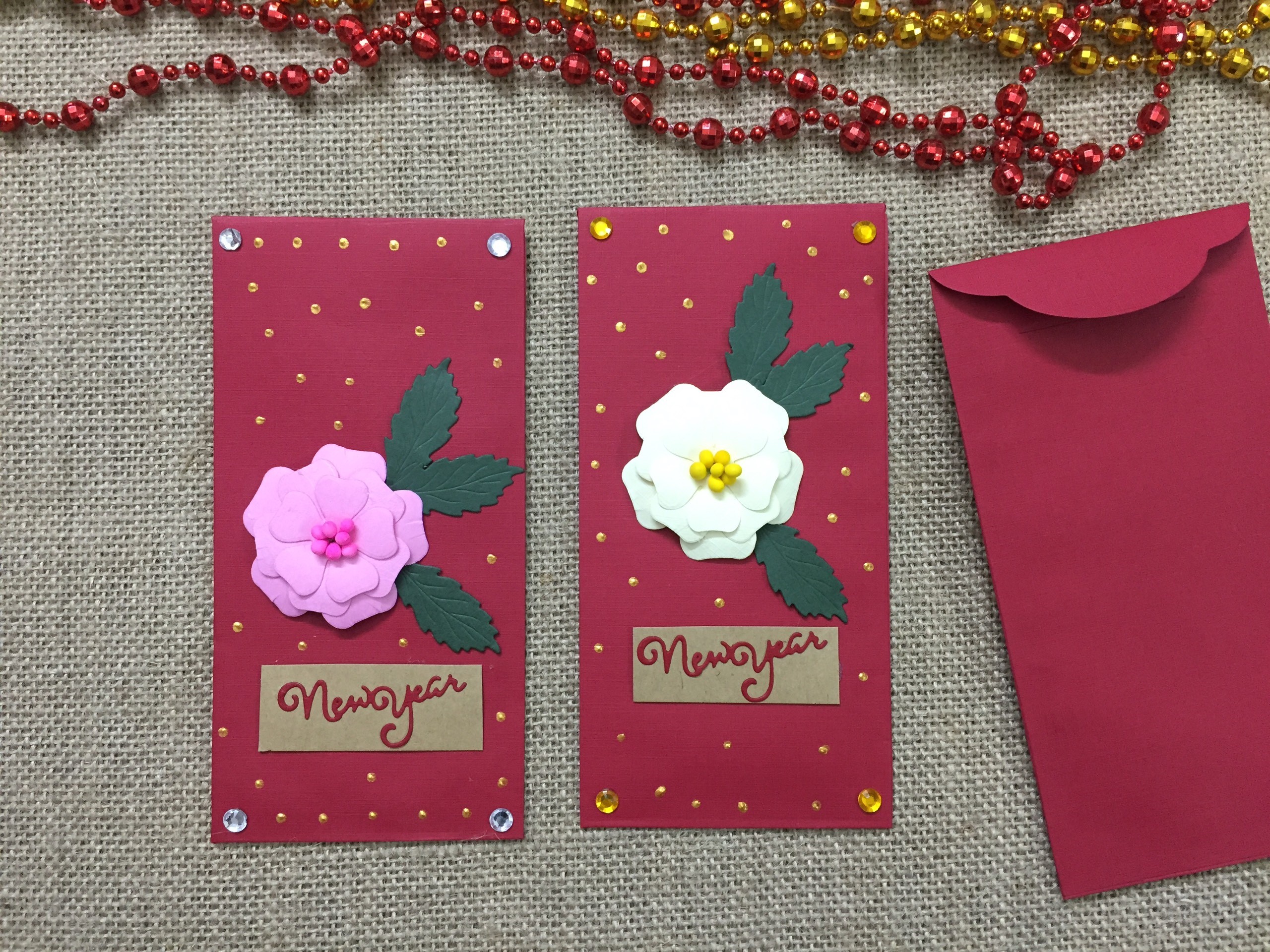 Set 2 bao lì xì handmade mẫu 8